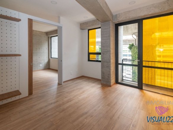 Visualizza Inmobiliaria Tequisquiapan Departamento a estrenar de una recamara con amenidades %